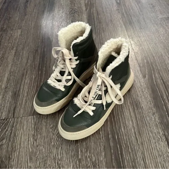 Dorothee Schumacher Sporty Movement Furry high-top sneakers