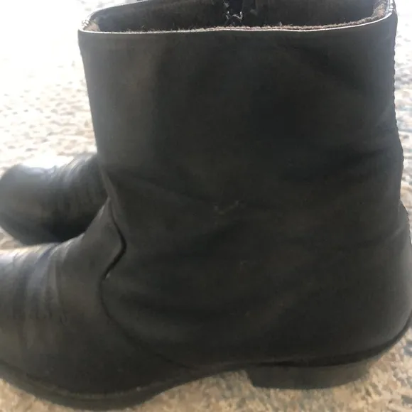 Double H Men's Black Genuine Leather Cowboy Western Boots 120 Plus 8.5 D