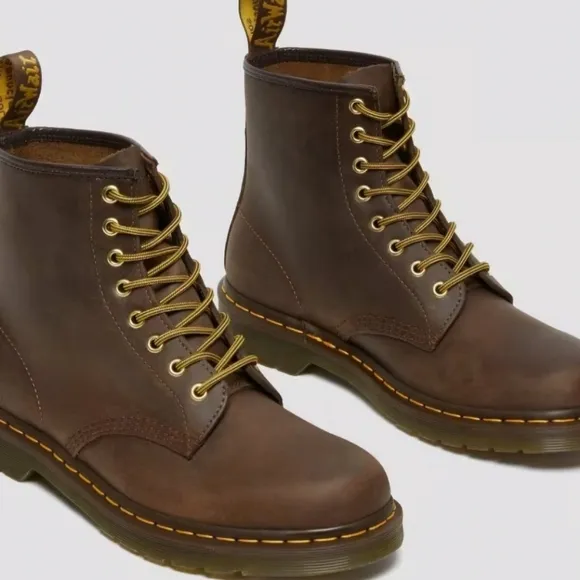 Dr Martens 1460 Crazy Horse Oiled Leather Men's Boots New