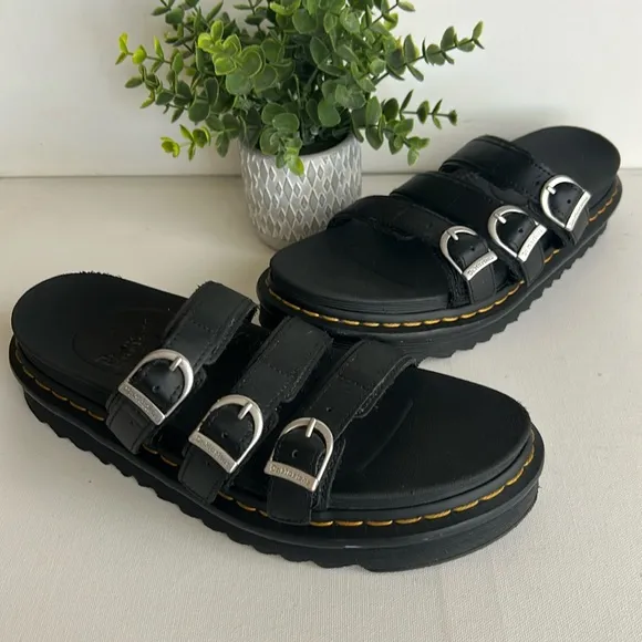 Dr. Martens Blaire Black Slide