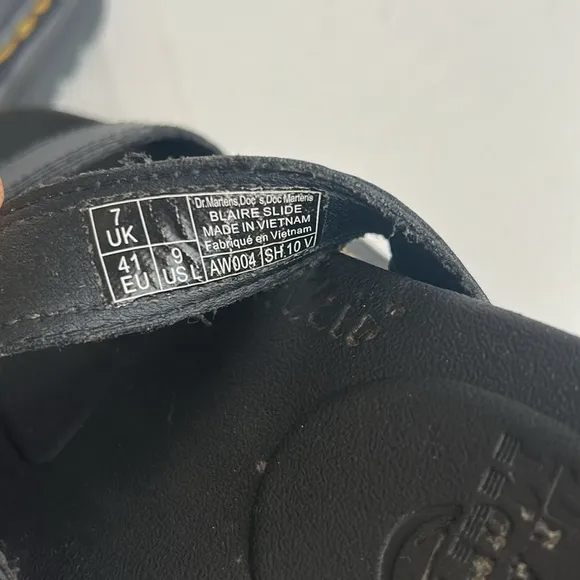 Dr. Martens Blaire Black Slide