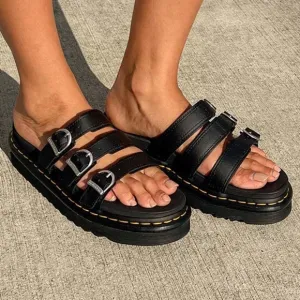 Dr. Martens Blaire Black Slide
