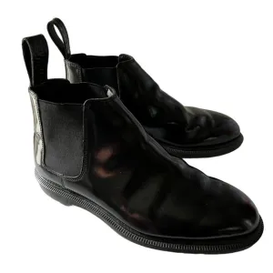 Dr Martens Boots Ankle Chukka black Air Wair Wilde Slip Resistant sz 6