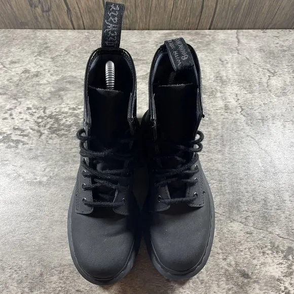 Dr Martens Boots Womens Size 5 Us 1460 Slip Resistant Black Ankle