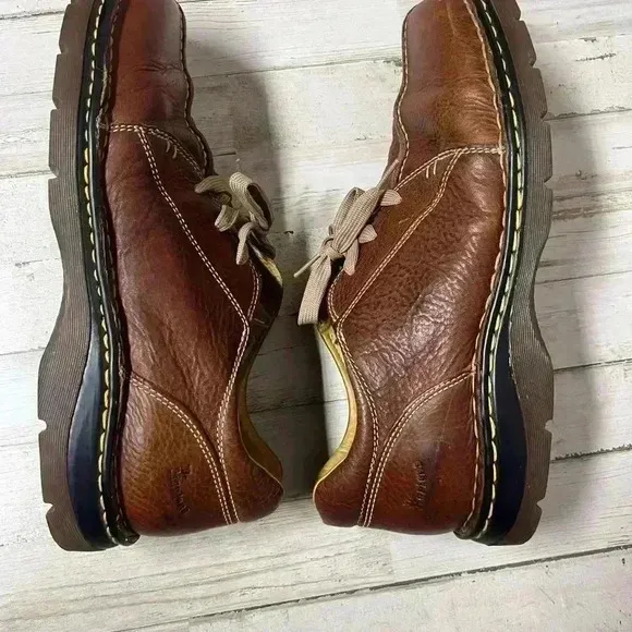 Dr Martens Docs  Men 13 US Brown Leather Split Toe Lace Up Casual Oxford 11232