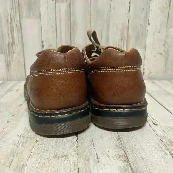 Dr Martens Docs  Men 13 US Brown Leather Split Toe Lace Up Casual Oxford 11232