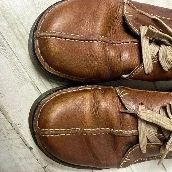 Dr Martens Docs  Men 13 US Brown Leather Split Toe Lace Up Casual Oxford 11232