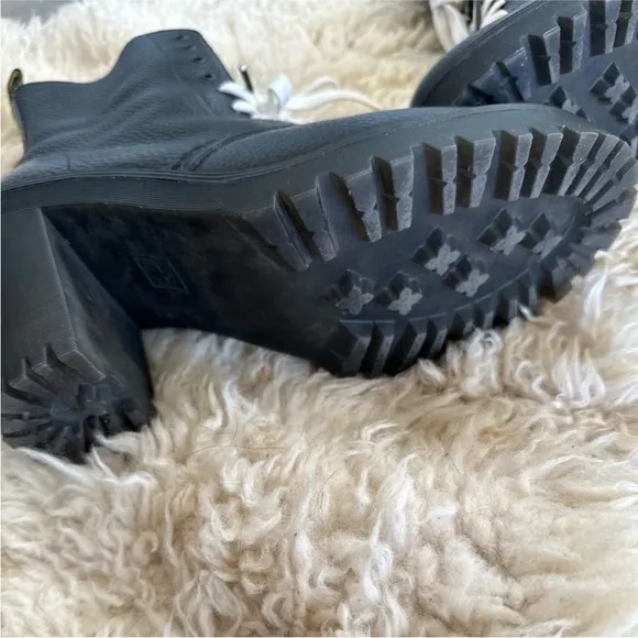 Dr. Martens Kendra Pebbled Leather Boots