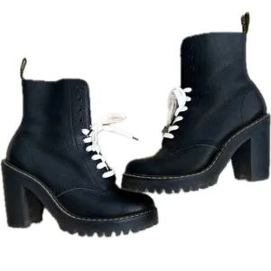 Dr. Martens Kendra Pebbled Leather Boots