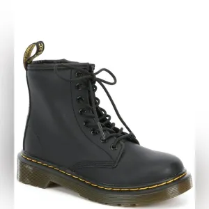 Dr. Martens kids 1460 Boots Black Lace-Up Boots Toddler size 9 Like New
