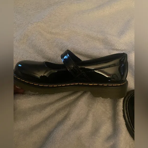 Dr. Martens Kids' Black Mary Jane Ballet Flat