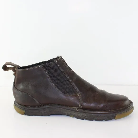 Dr. Martens Leather Slip On Chukka Boots Shoes Mens (US 11/EU 45)