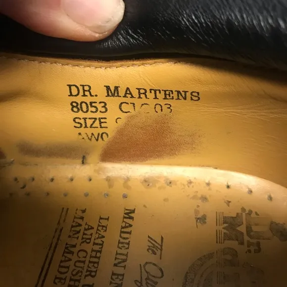 Dr. martens Made In England Low Tops Leather Boots