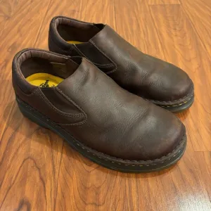 Dr Martens Mens 8 Orson Brown Slip On Shoes