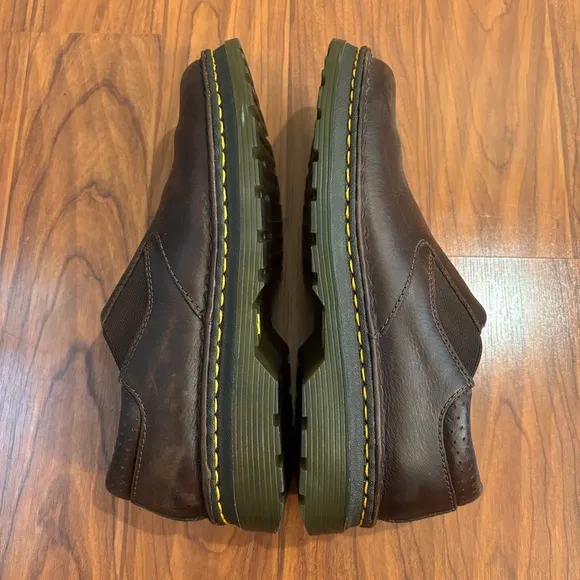 Dr Martens Mens 8 Orson Brown Slip On Shoes
