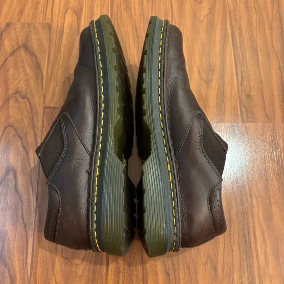 Dr Martens Mens 8 Orson Brown Slip On Shoes