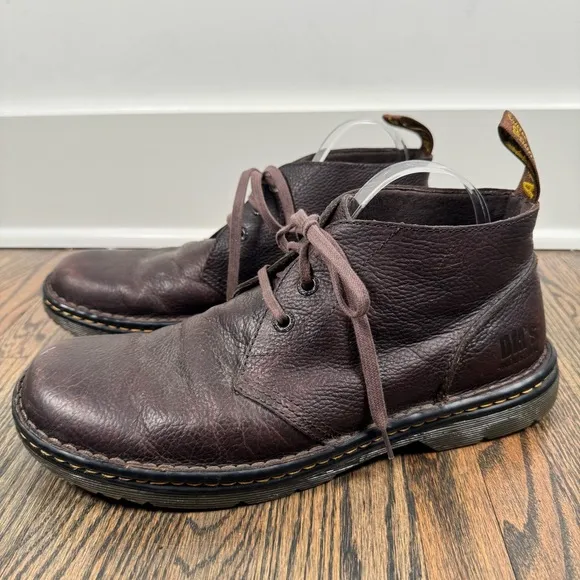 Dr. Martens Sussex Industrial Brown Leather Chukka Boots size 12 mens