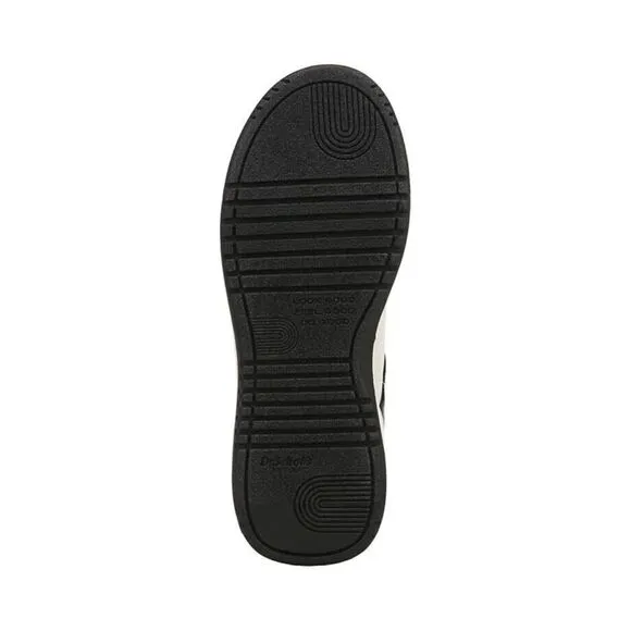Dr. Scholl's Ollie J0947S3001 Sneakers Women's Black White Low Top Shoes TF4745