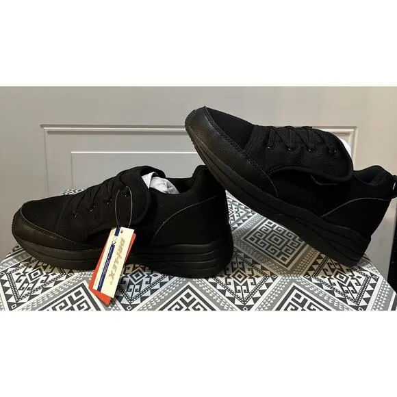 Drew Men's‎ Strength Athletic Shoes Solid Slip-On Mesh Official Velcro Size 7M