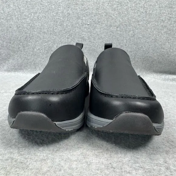 Duluth Men's Black Leather Slip-On Loafers Size 11M Casual Shoes