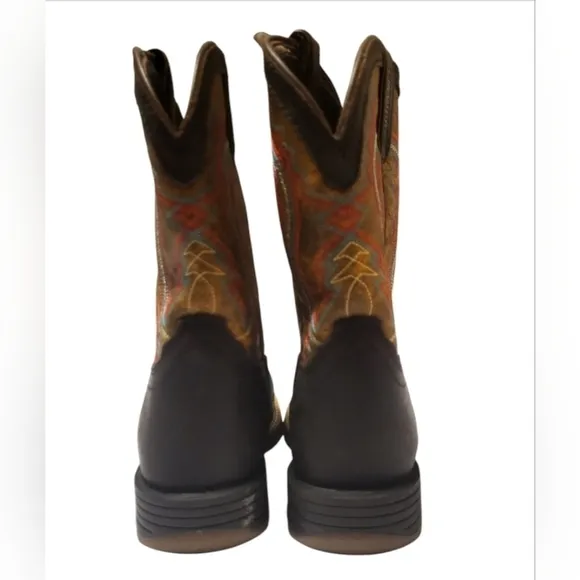 Durango Kids Cowboy Boots Leather Size 2M