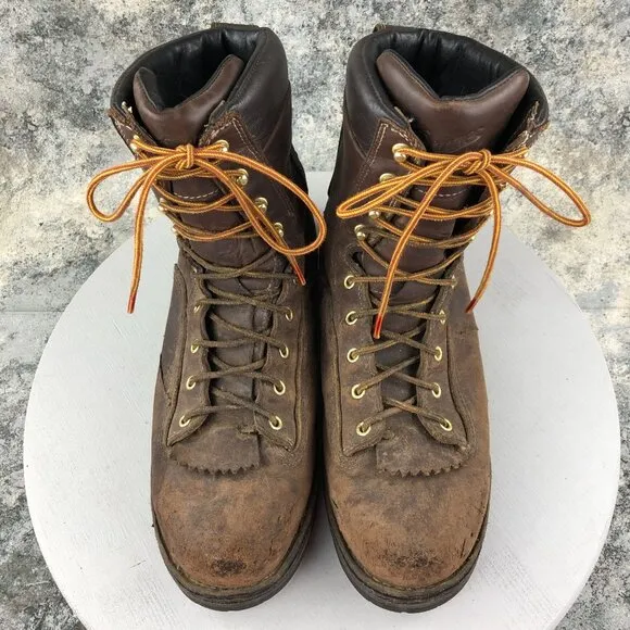 Durango Men's Size 11.5D 8&quot; Quarry 2.0 GTX 600G Brown Leather Lace-Up Boots