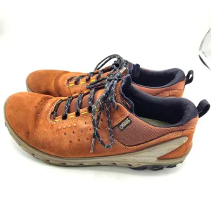 ECCO Brown Biom Venture Gorotex Surround Leather Hiking Shoes Men's Size 42