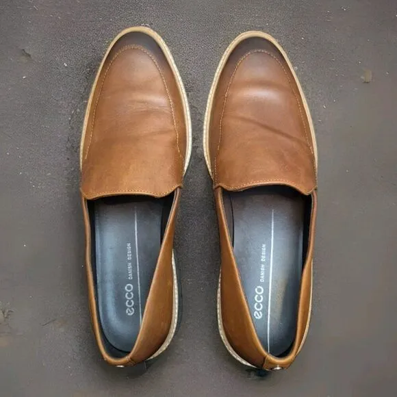 ECCO  Incise Tailored Loafer Flat Shoes Women’s US Size 8 - 8.5 / 39 NWOB