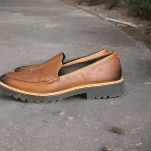 ECCO  Incise Tailored Loafer Flat Shoes Women’s US Size 8 - 8.5 / 39 NWOB