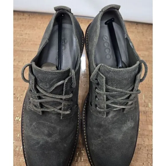Ecco Kenton Shoes Mens 7-7.5 EU41 Dress‎ Office Casual Tarmac