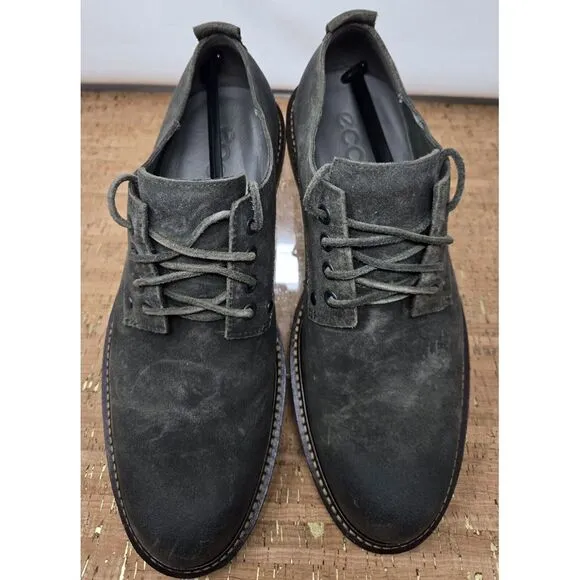 Ecco Kenton Shoes Mens 7-7.5 EU41 Dress‎ Office Casual Tarmac
