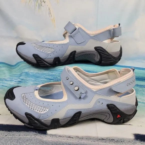 Ecco Leather Hiking Sandals Womens 41 US  10-10.5