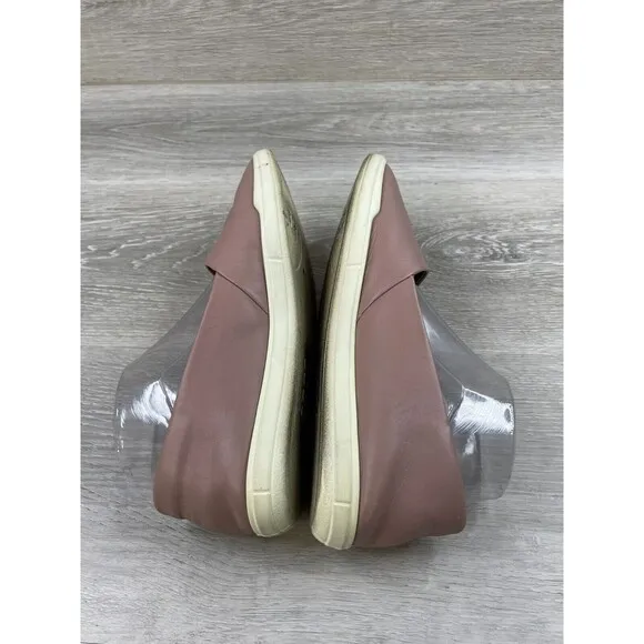 Ecco Simpil 20860301702 Women's 8.5 Mauve  Leather Leather Slip-On Loafer Shoes