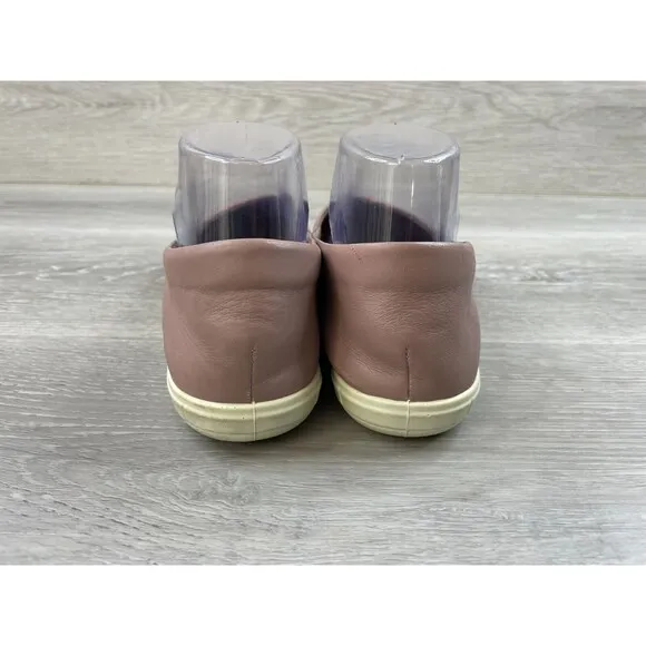 Ecco Simpil 20860301702 Women's 8.5 Mauve  Leather Leather Slip-On Loafer Shoes