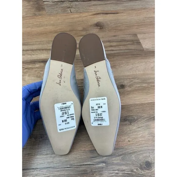 Eddie Bauer Mules Slip-On Leather Upper Ladies Size 8