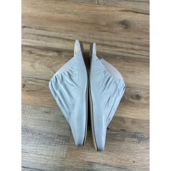 Eddie Bauer Mules Slip-On Leather Upper Ladies Size 8