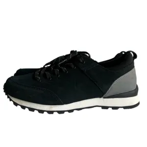 Eiger 1989 Black and Gray Suede Hiking Shoes Size 7