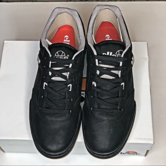 Ellesse Placentino 6-10307 Mens Black Syntheic Lace Up Lifestyle Sneaker…