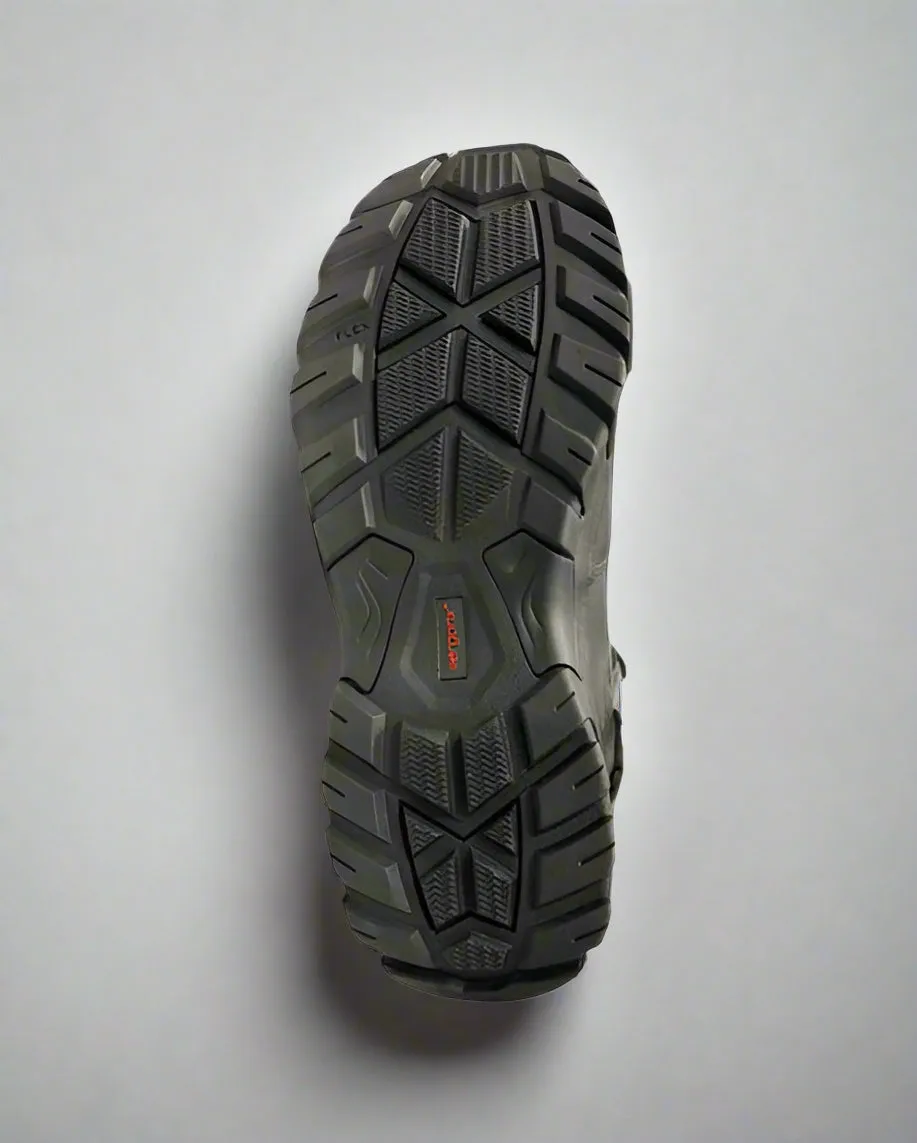 Ergonx Safety Boots Lace Up (Helium) Black (USA)