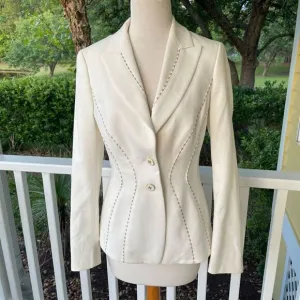 Escada Beautifully Beaded Blazer