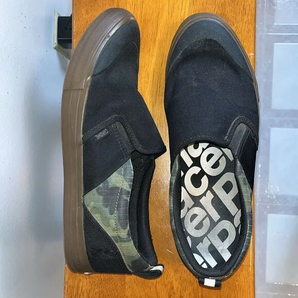 EUC MEN’S 10.5 CHROME INDUSTRIES DIMA 3.0 PANARACER CAMO SHOES