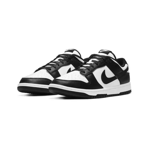 EUC Men’s Size 9.5 (Euro Sz 43) Nike Dunk Low Retro Panda Sneakers Black &amp; White