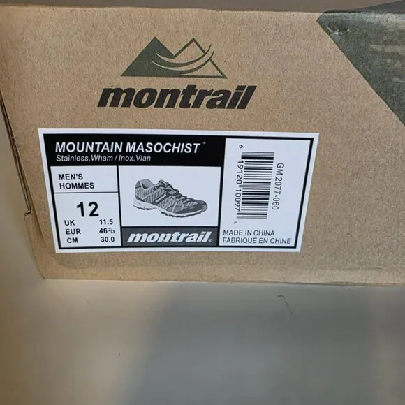 EUC Montrail Mountain Mosochist hiking Sneakers