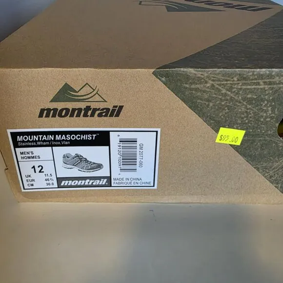 EUC Montrail Mountain Mosochist hiking Sneakers