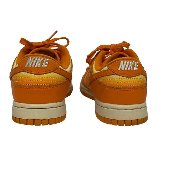 EUC - Nike Low Dunk Magma Orange Sneakers