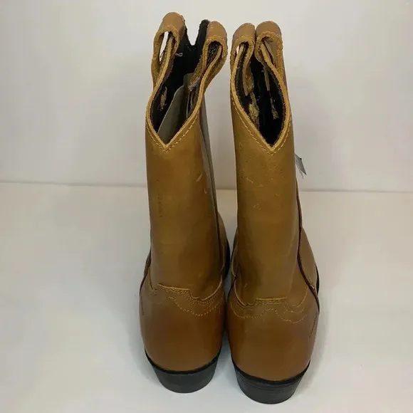 Eurostar Clive Cowboy Leather Boots Dark Brown Men’s 12 New