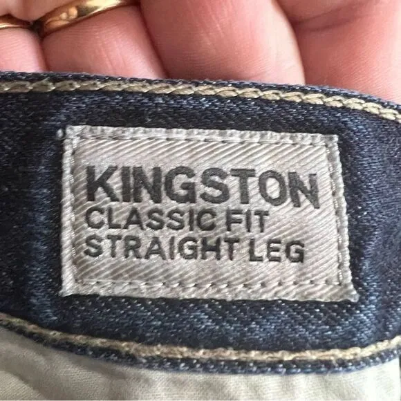 Express | Kingston Classic Fit Straight Leg Jeans