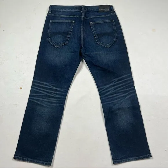 Express | Kingston Classic Fit Straight Leg Jeans