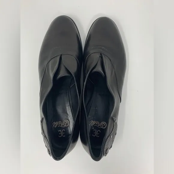 Fabi Women’s Leather Flat Shoes Size 38.5