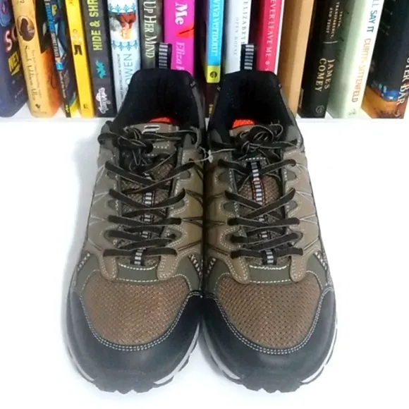 FILA ATHLETIC SHOES BROWN BLACK RUNNING SNEAKERS SIZE 10.5 NWT